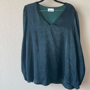 ADRIENNE Long Sleeve Blouse